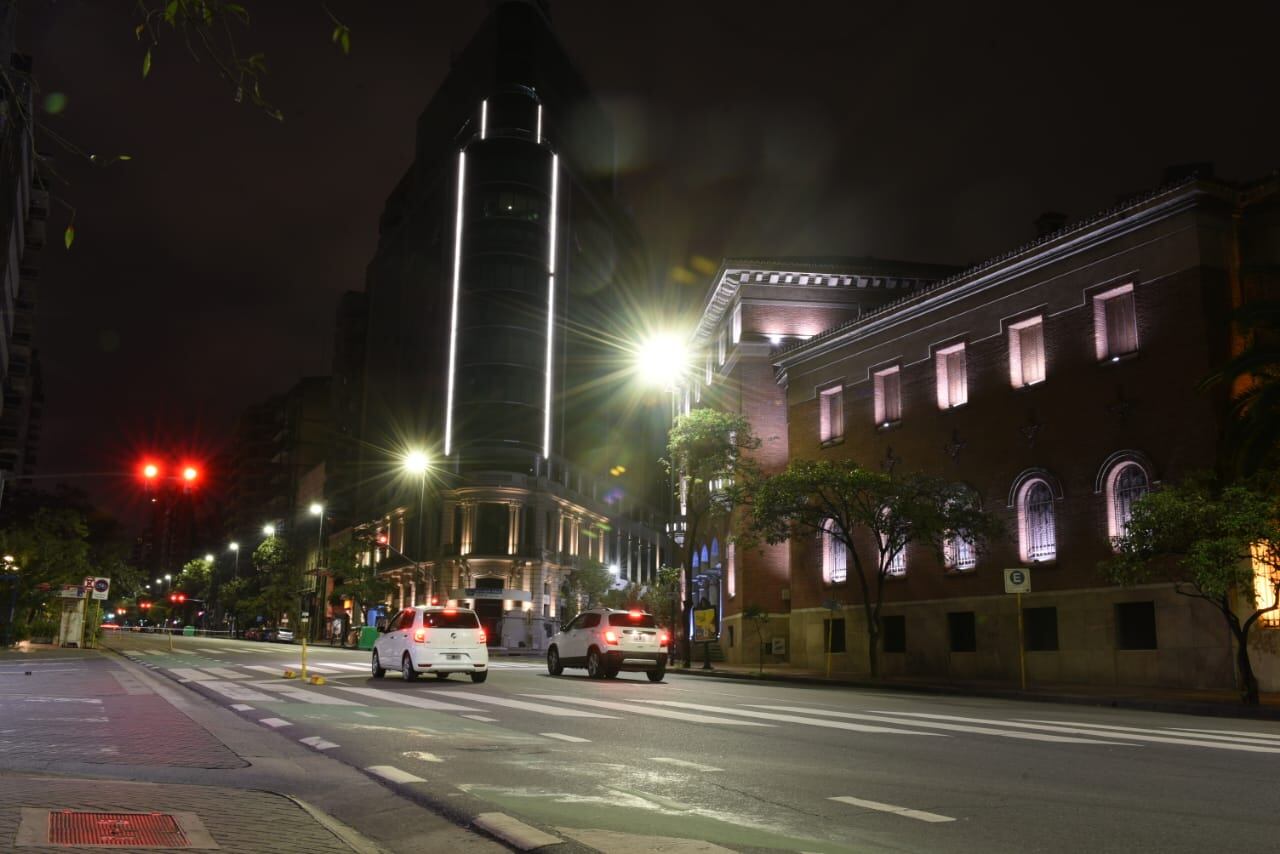 El centro de Córdoba, casi desierto por la cuarentena. Foto: Lucio Casalla / ElDoce.tv.
