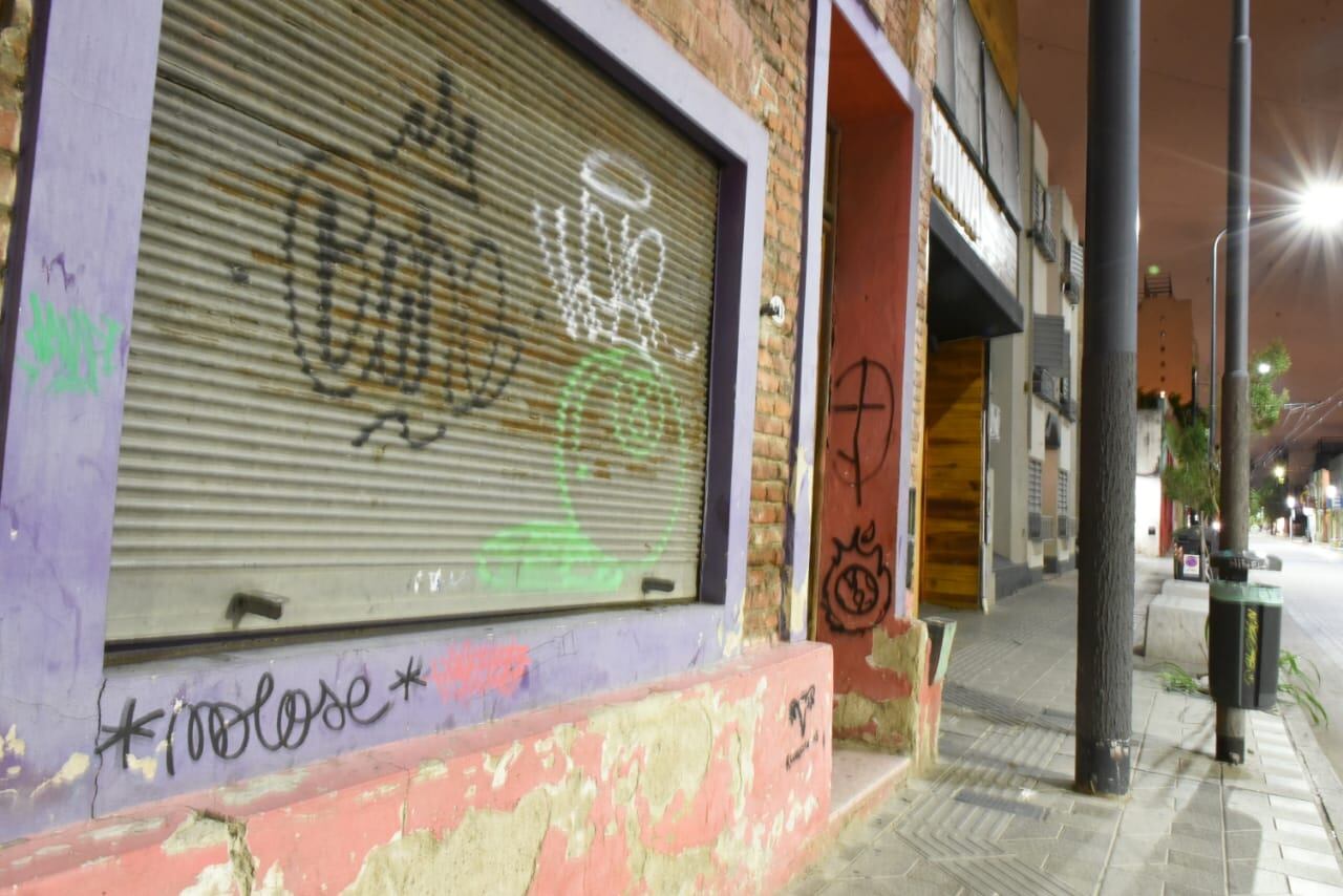 El centro de Córdoba, casi desierto por la cuarentena. Foto: Lucio Casalla / ElDoce.tv.