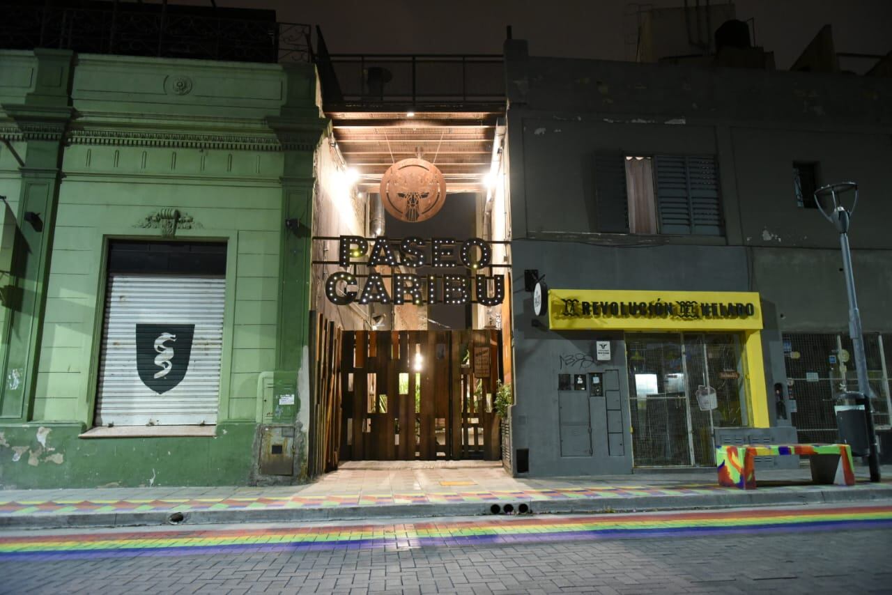 El centro de Córdoba, casi desierto por la cuarentena. Foto: Lucio Casalla / ElDoce.tv.