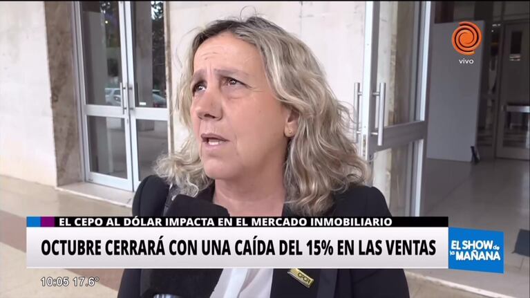 El cepo al dólar impacta al sector inmobiliario