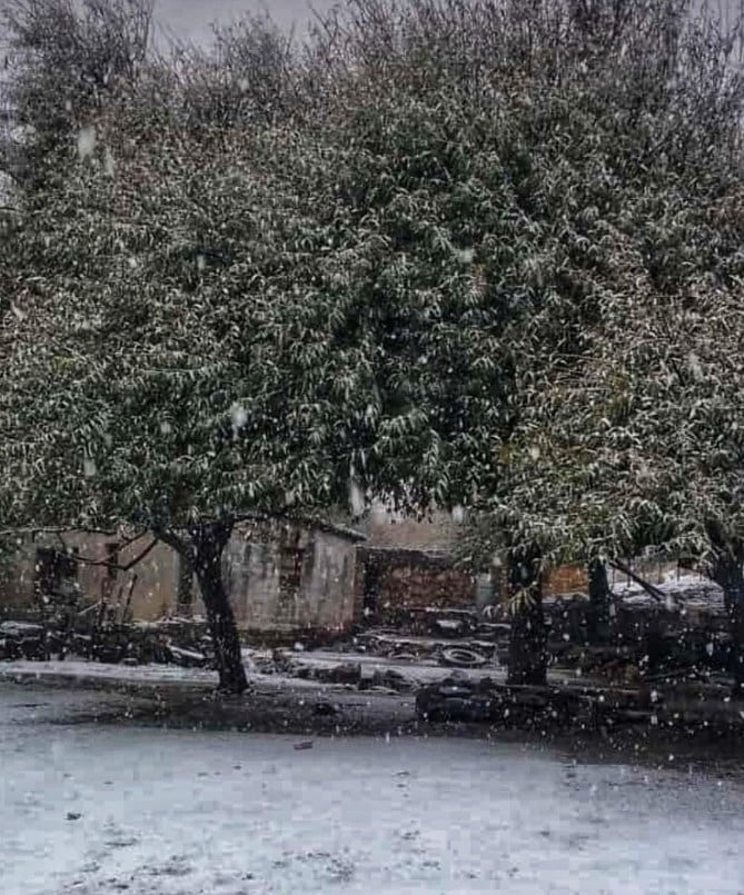 El Champaquí se lució con la nieve. Foto: José Luis Altamirano. 