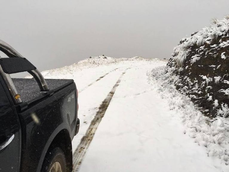 El Champaquí, todo nevado: las fotos en El Doce y Vos