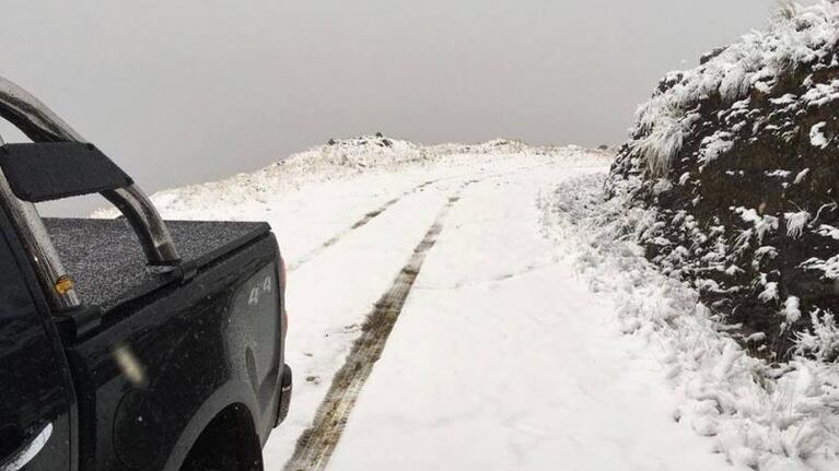 El Champaquí, todo nevado: las fotos en El Doce y Vos