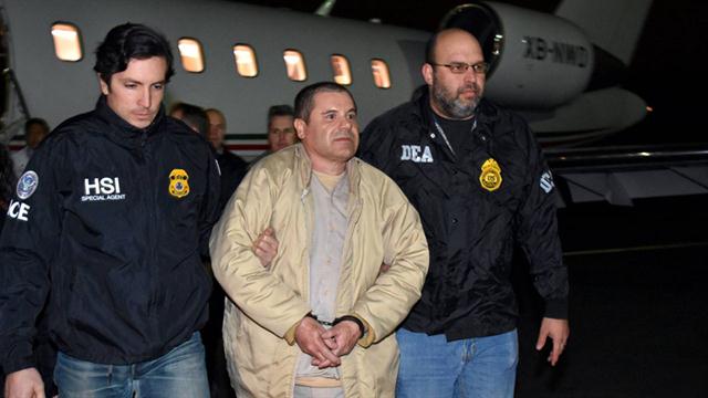 El Chapo Guzmán, extraditado a Estados Unidos.