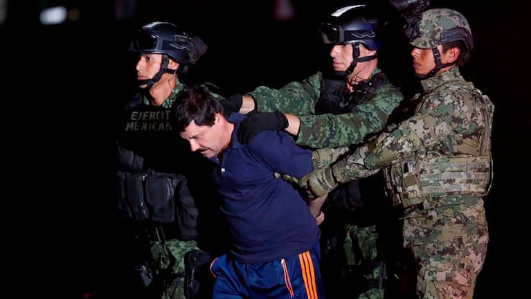 El Chapo Guzmán, trasladado en México. 