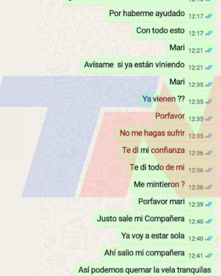El chat de Merlín y una de las gitanas.