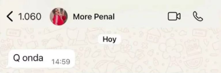 El chat de Morena desde el penal de Magdalena.