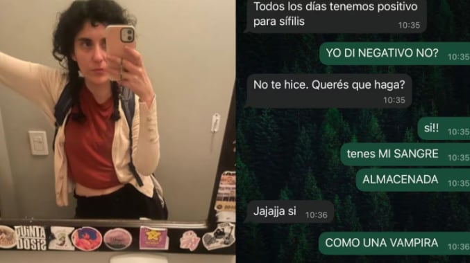 El chat se volvió viral en X.