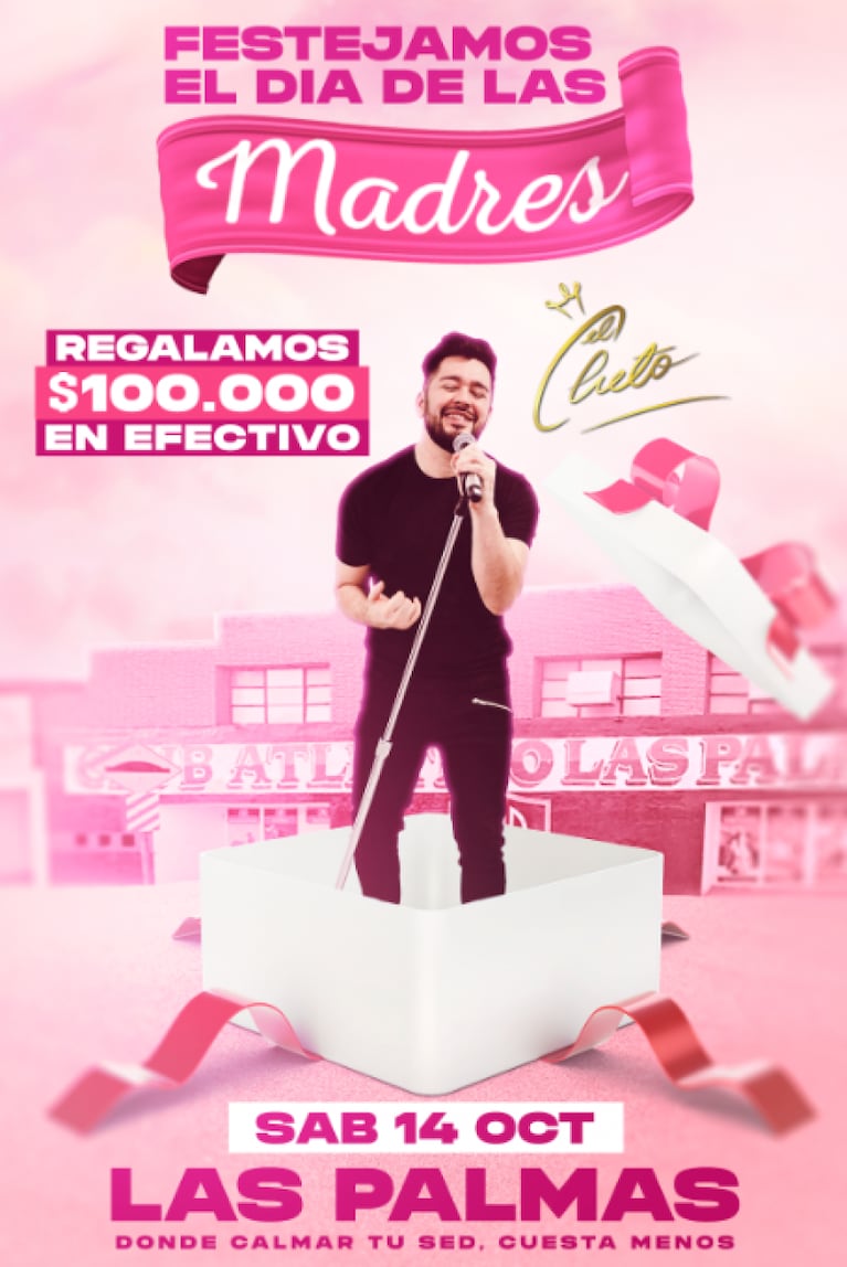 El Cheto celebra el Día de la Madre y regala 100 mil pesos