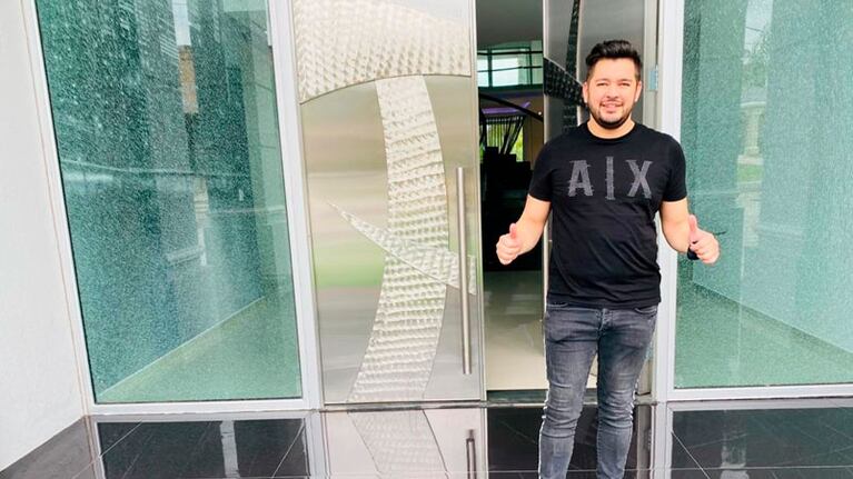 El Cheto, un artista que se lanzó en pandemia.