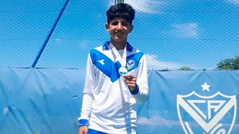 El chico de 14 años había llegado en 2019 a Vélez.