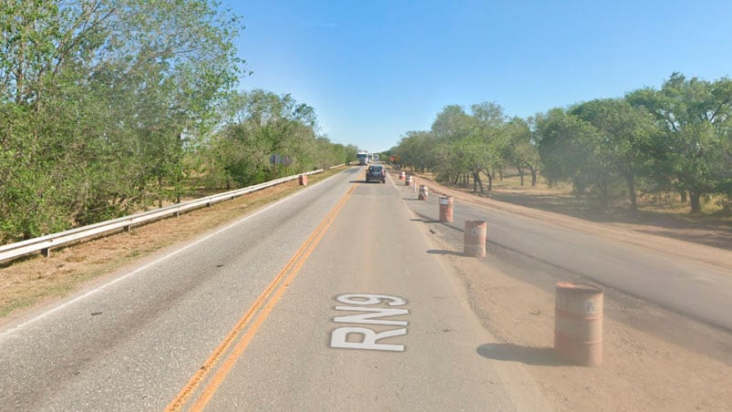 El chico fue detenido a la vera de la ruta 9, cerca de Colonia Caroya. Foto ilustrativa.