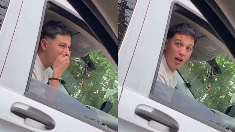 El Chino Herrera protagonizó un encuentro desopilante con un grupo de fanáticas.