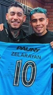 El Chino Zelarayán cumplió su sueño y cantó con la banda de Ulises Bueno