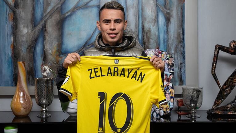 El Chino Zelarayán fue presentado como una estrella en Columbus Crew.