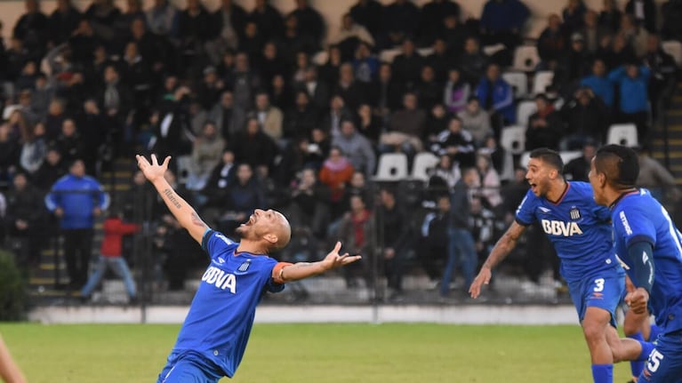 El Cholo convirtió un gol en Talleres: el del ascenso a Primera División.