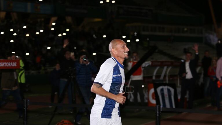 El Cholo vivió su noche junto a amigos, ídolos y la familia.