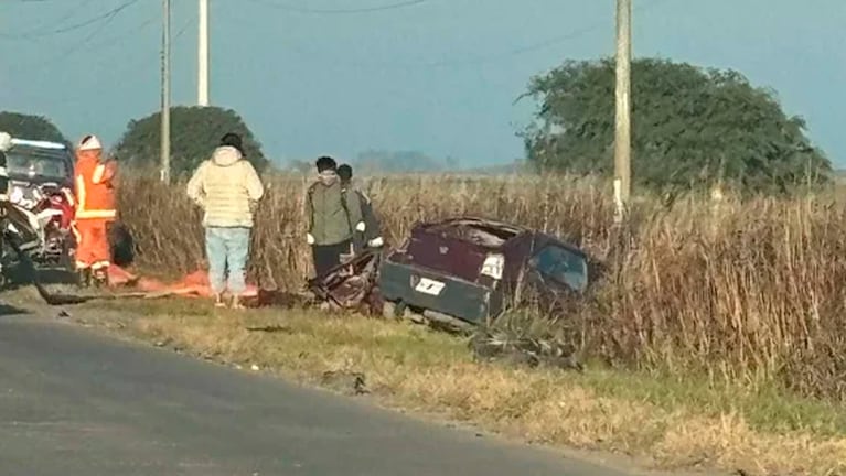 El choque dejó como saldo dos muertos.