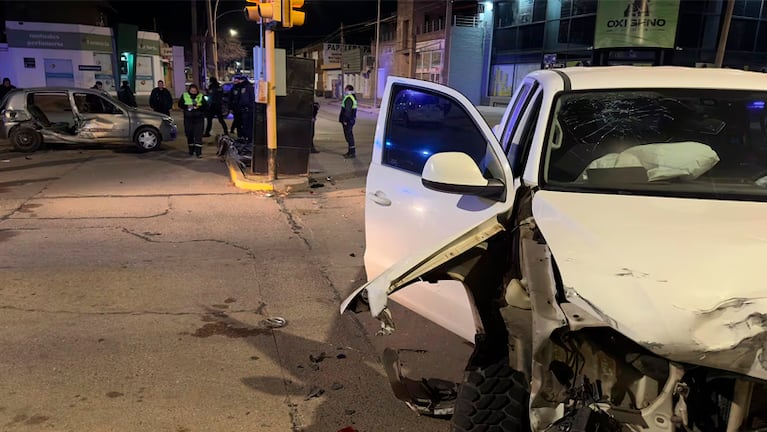 El choque dejó un muerto y varios heridos en Río Cuarto.