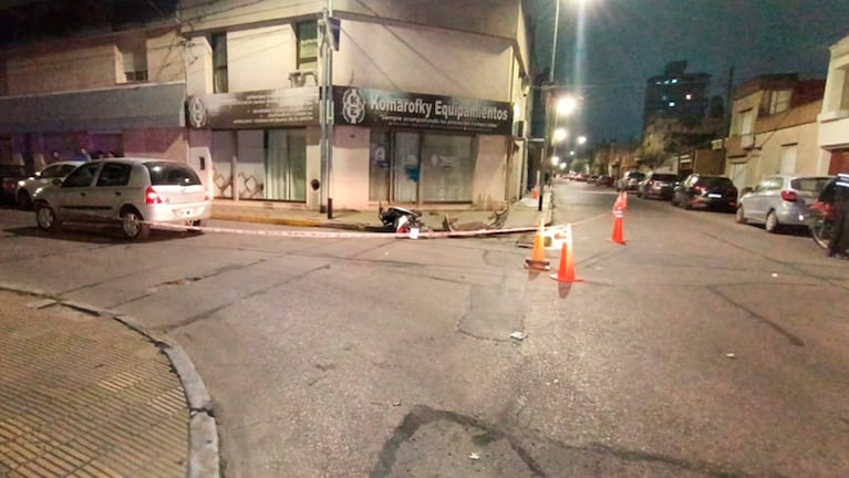 El choque fatal ocurrió en el centro de Río Cuarto.