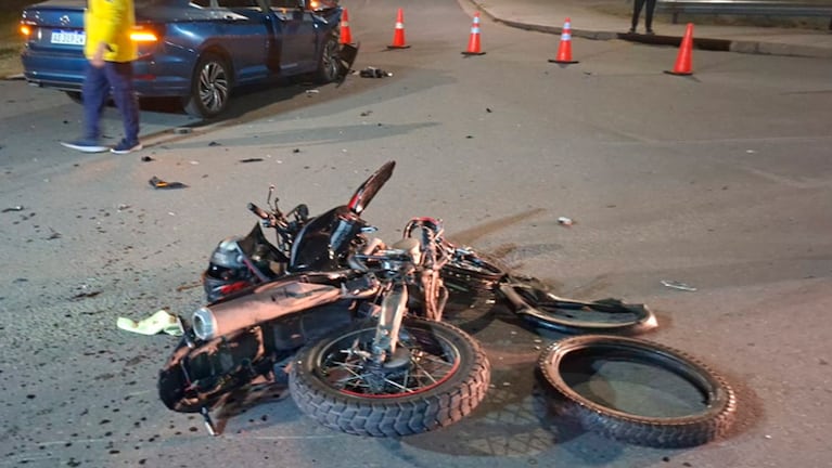 El choque fatal ocurrió en la colectora interna de Circunvalación.