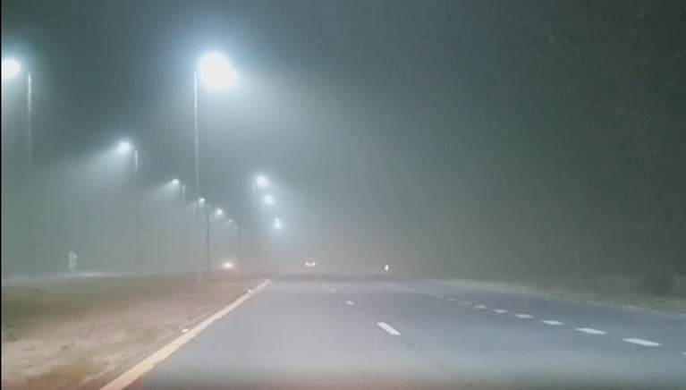 El choque ocurrió durante la madrugada del domingo.