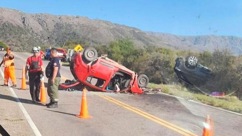 El choque ocurrió en el Camino de las Altas Cumbres, en octubre del año pasado.