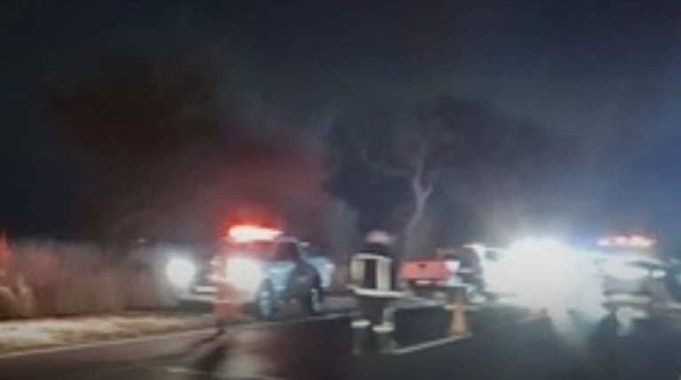 El choque sucedió antes del ingreso a la ciudad de Marcos Juárez.