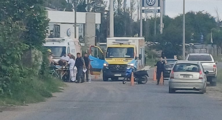 El choque tuvo lugar en barrio San Jorge el 20 de marzo.