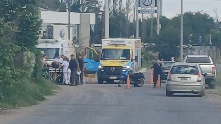 El choque tuvo lugar en barrio San Jorge el 20 de marzo.
