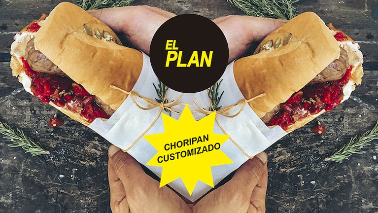 El "Chori Punk", se puede pedir por delivery en ciudad de Córdoba y degustarlo en tu propia casa.