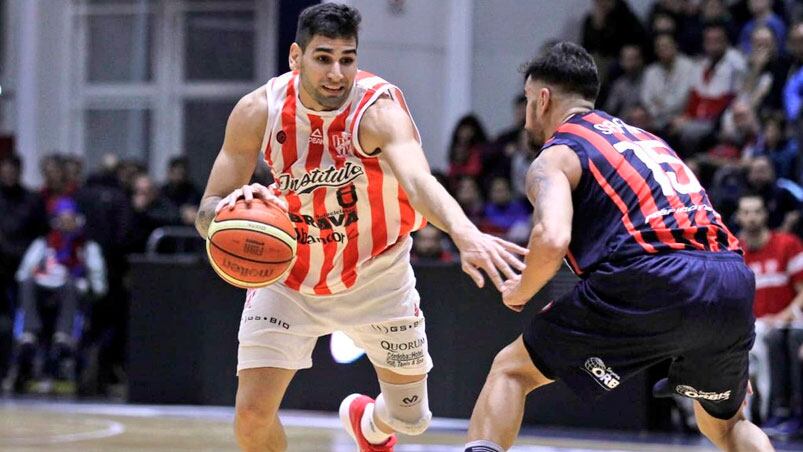 El “Chuzito” González, una de las figuras del presente albirrojo. / Foto: Instituto.