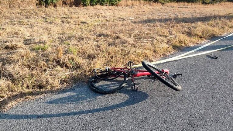 El ciclista murió en el lugar donde sufrió el impacto, en la Ruta 38. (Foto ilustrativa)