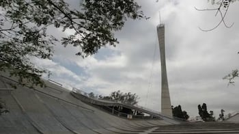 El cielo amaneció nublado este sábado en Córdoba.