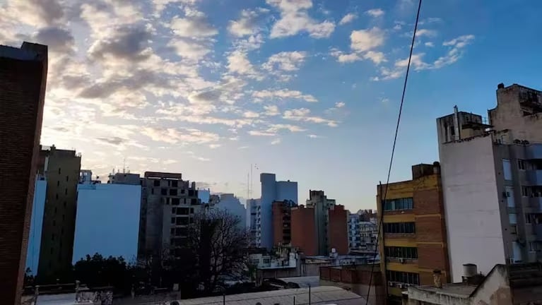 El cielo continuará parcialmente nublado en Córdoba.