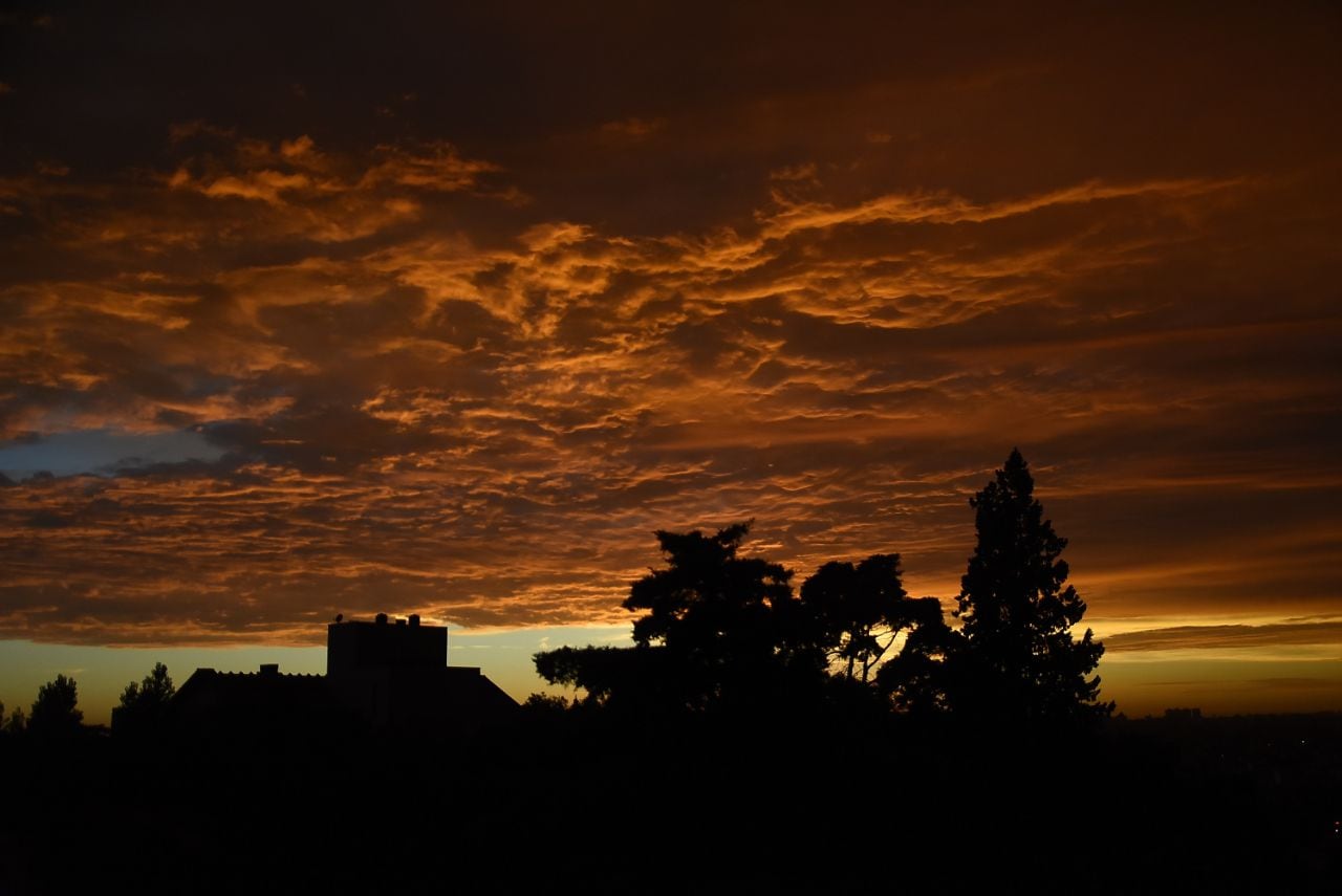 El cielo deslumbró a los cordobeses que arrancaron temprano.