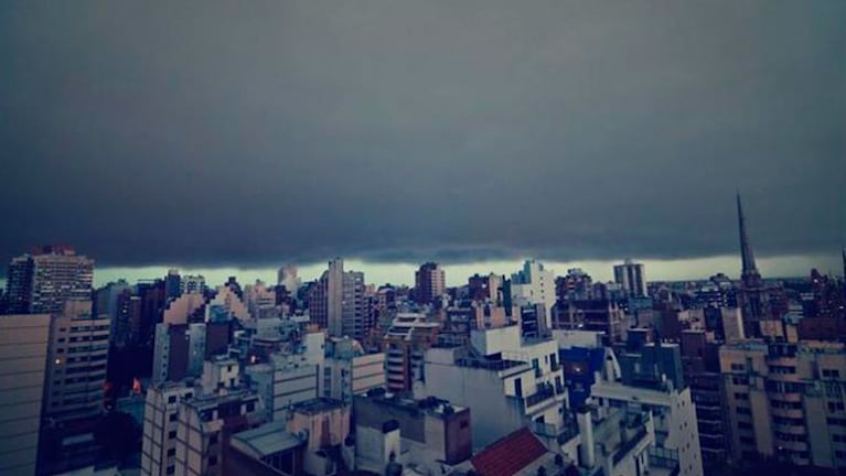 El cielo empieza a cubrirse en Córdoba.