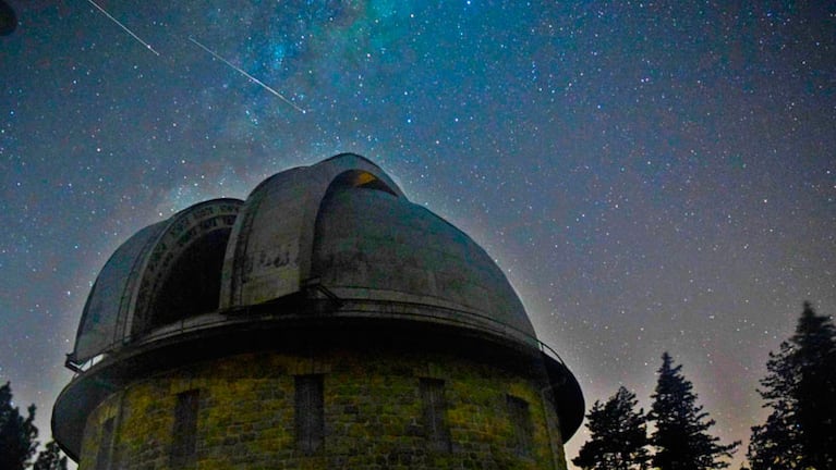 El cielo se llenará de estrellas fugaces. Foto: Observatorio Astronómico de Córdoba.
