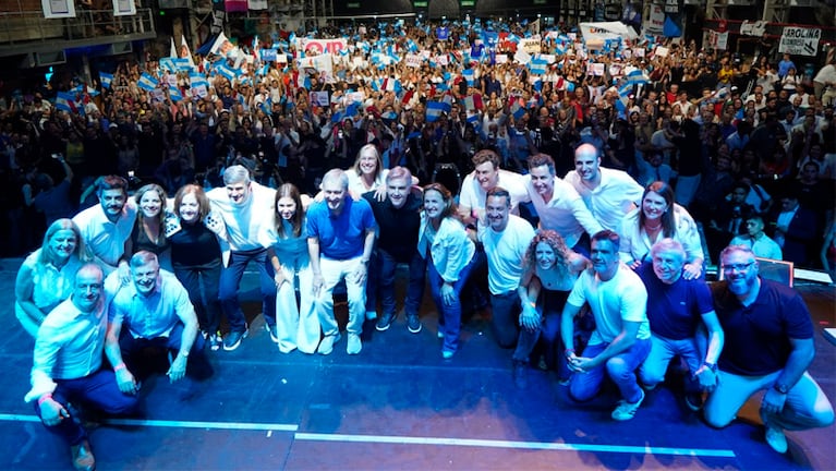 El cierre de campaña de Schiaretti en Córdoba.