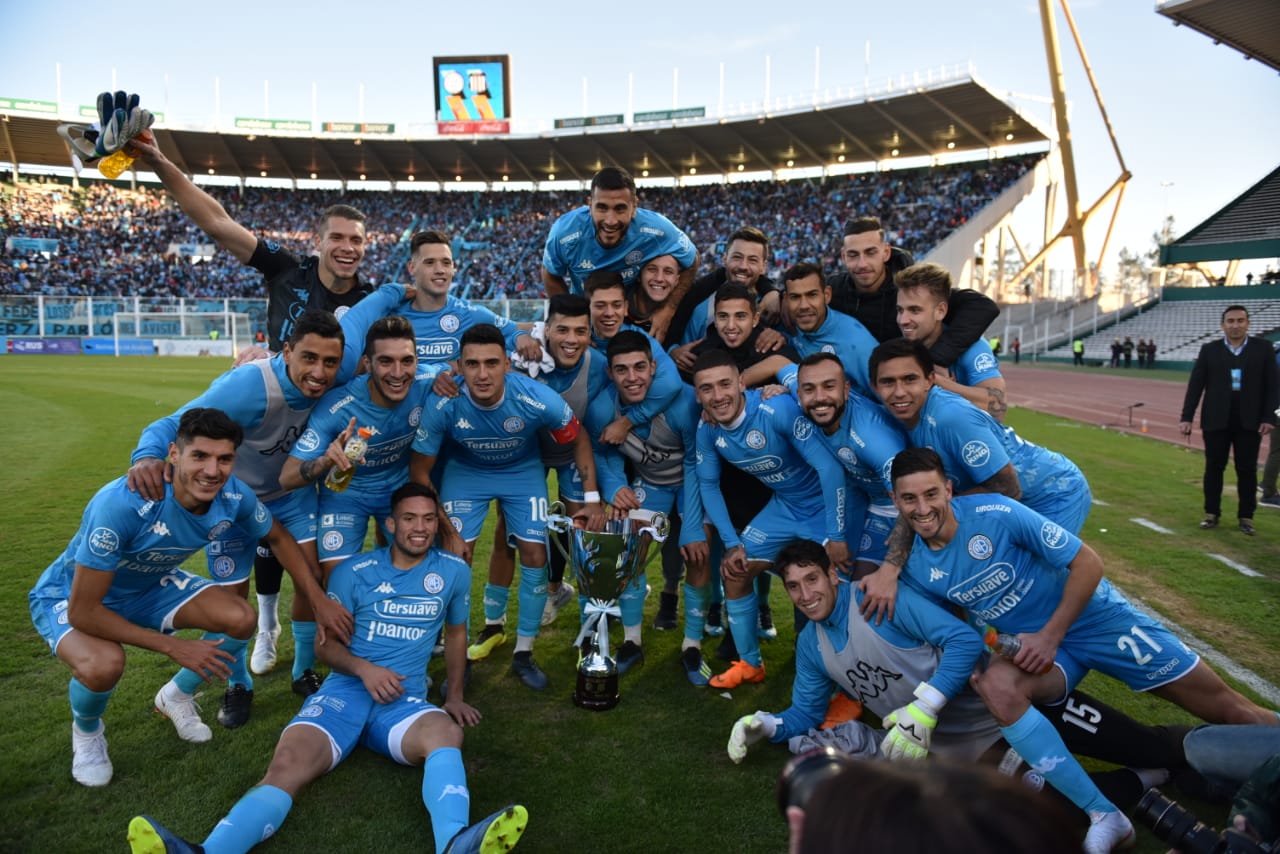 El clásico cordobés fue Celeste en el estadio Kempes. Foto: Lucio Casalla / ElDoce.tv