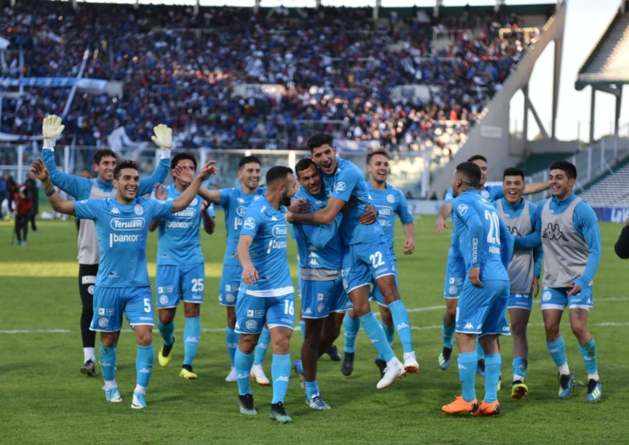 El clásico cordobés fue Celeste en el estadio Kempes. Foto: Lucio Casalla / ElDoce.tv