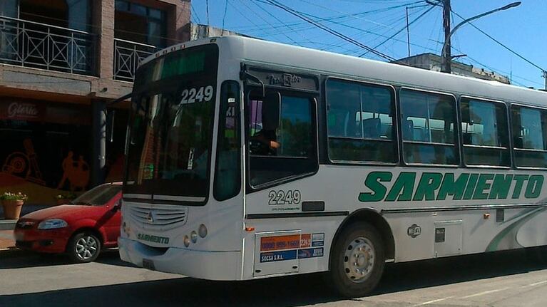 El colectivo le produjo aplastamiento abdominal y de tórax.