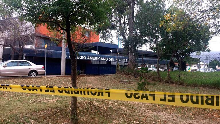 El colegio donde ocurrió el ataque.