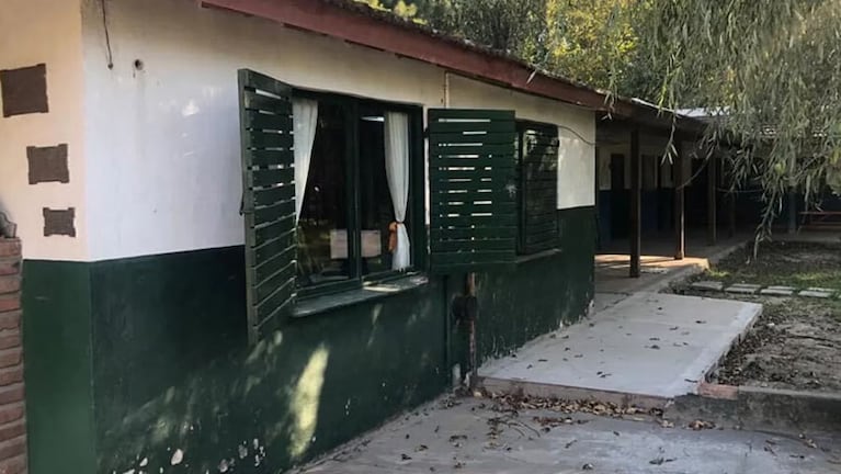 El colegio donde ocurrió el ataque, en un barrio cerrado de Escobar.