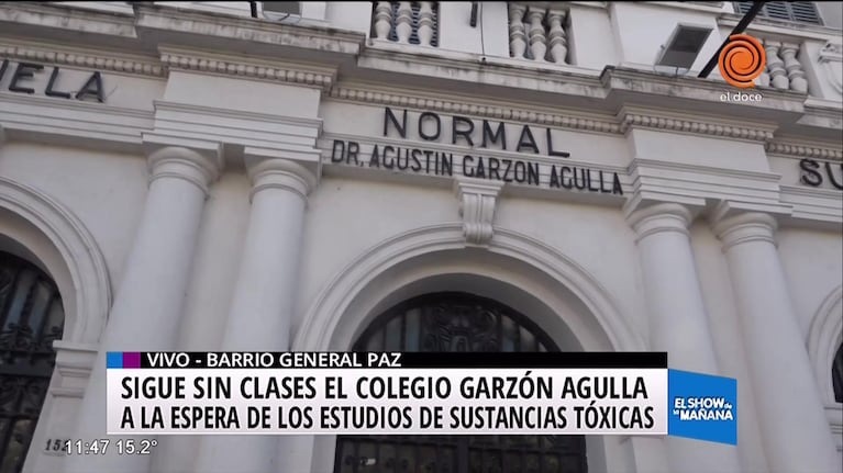 El Colegio Garzón Agulla espera resultados toxicológicos