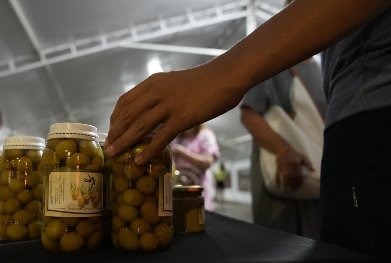 El color de los puestos gastronómicos de la Fiesta. Foto: Lucio Casalla/El Doce.