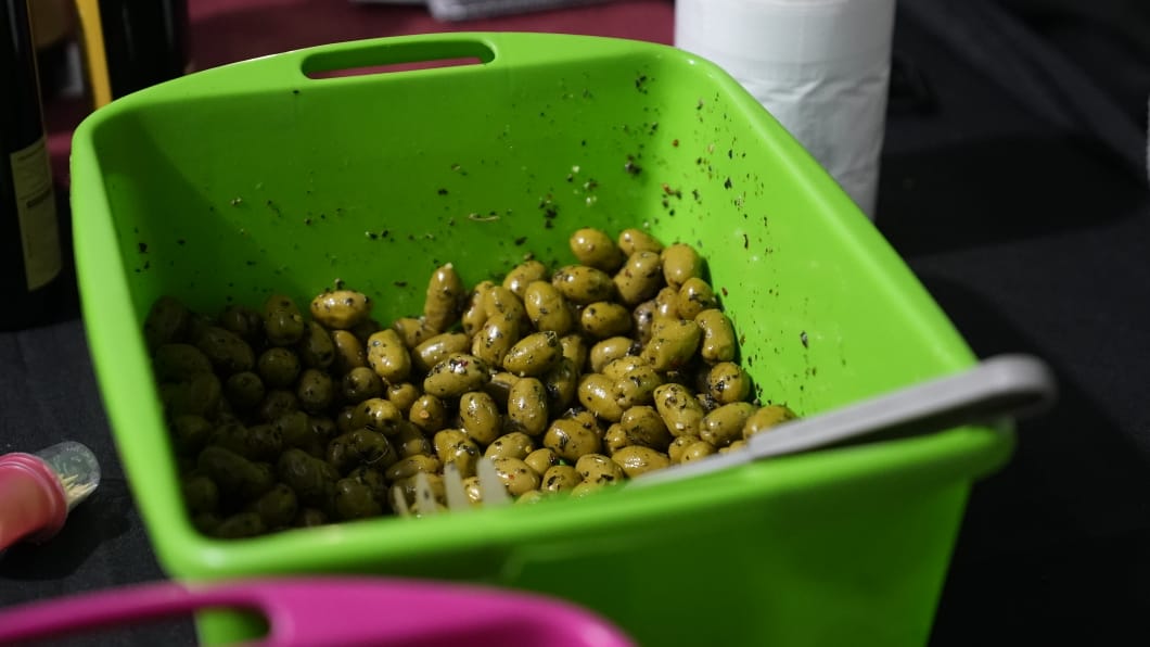 El color de los puestos gastronómicos de la Fiesta. Foto: Lucio Casalla/El Doce.