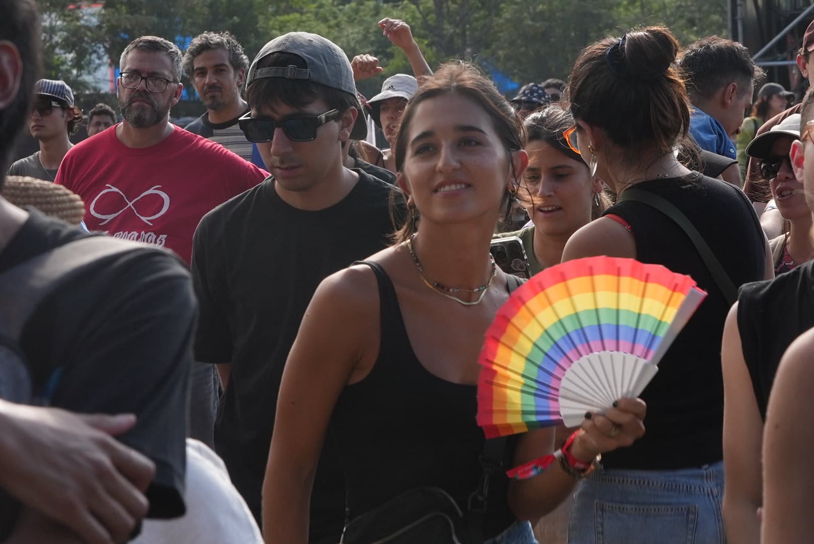 El color y el aguante de Cosquín Rock 2025 en su segundo día. Foto: Matías Carrizo / El Doce.