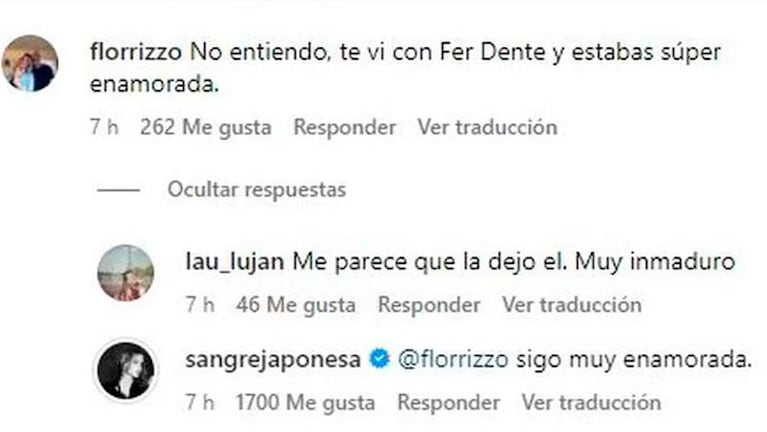 El comentario de la China Suárez que dejó entrever quién quiso separarse