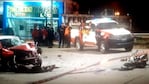 El conductor de la moto perdió la vida en el lugar del accidente.